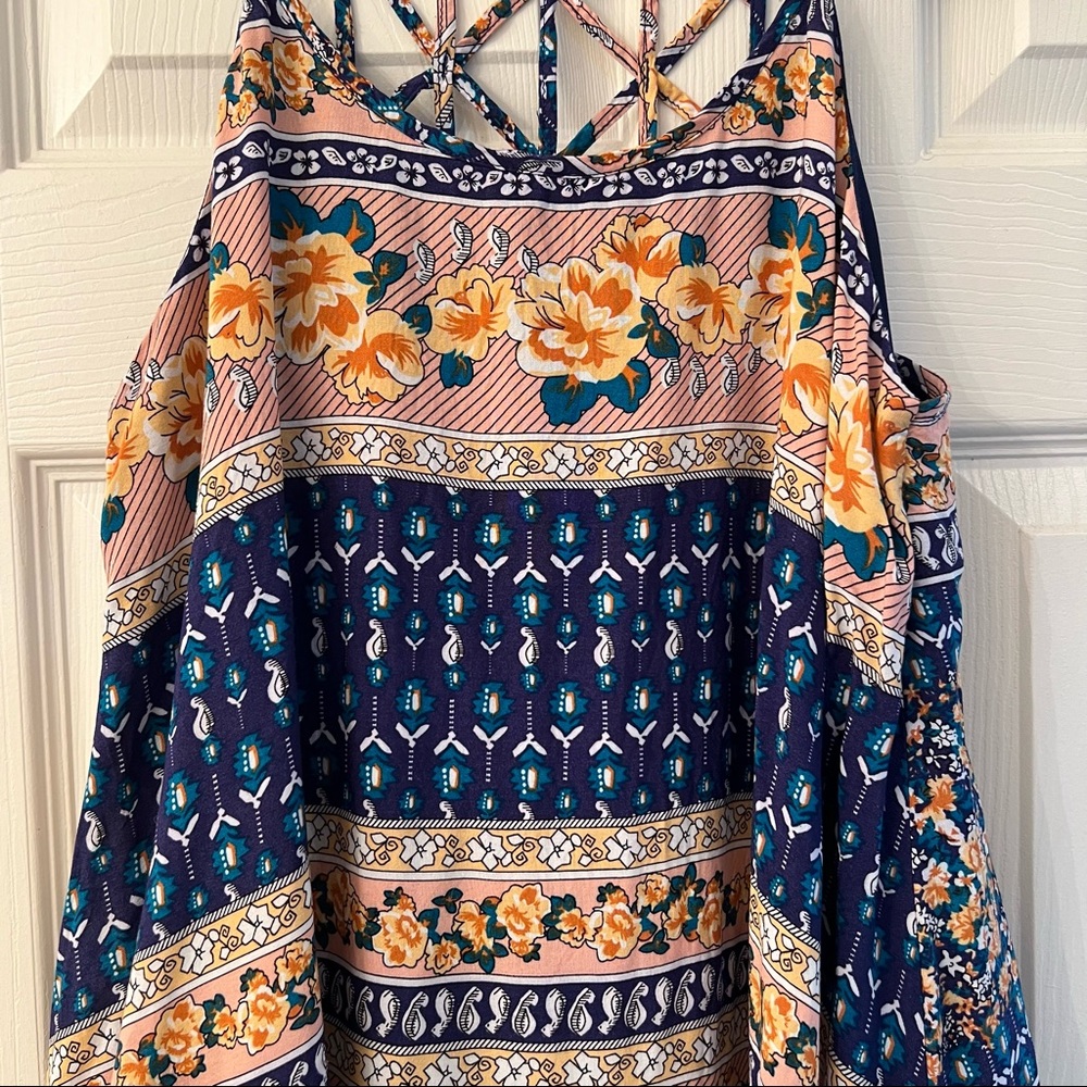 Floral patterned sundress